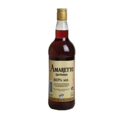New Overig Amaretto 60% 1liter (speciaal voor patisserie)