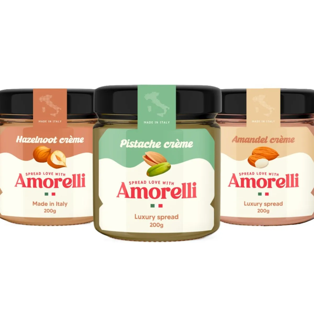 Sale Amorelli Hazelnoot Spread 190g