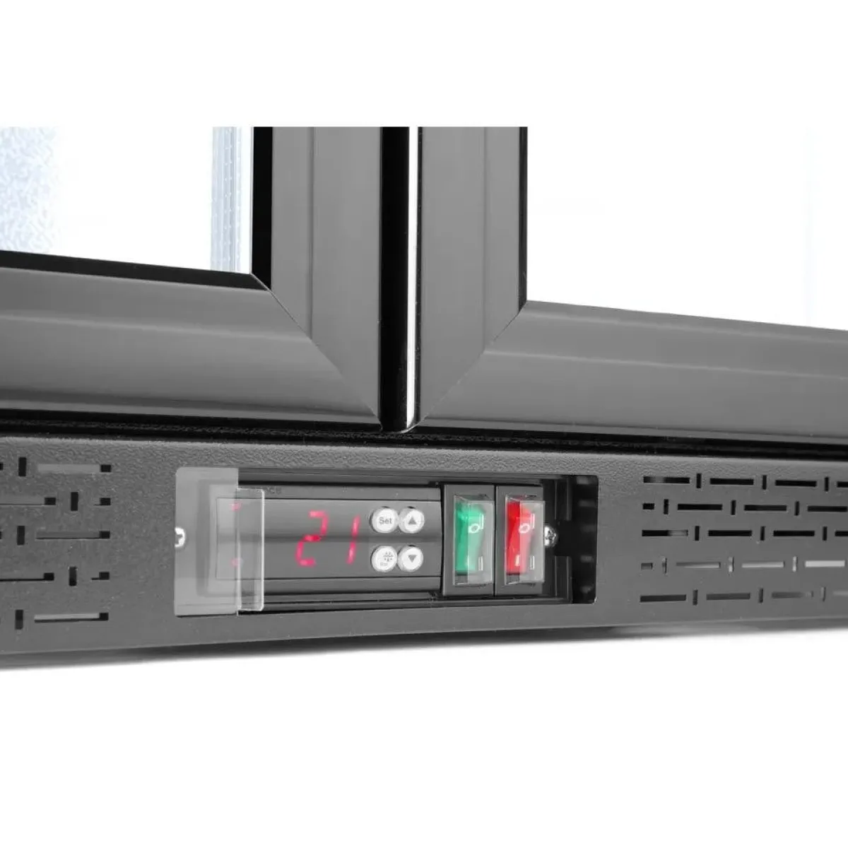 Clearance Hendi Arktic Backbar koelkast met dubbele deur 900x530x(h)865