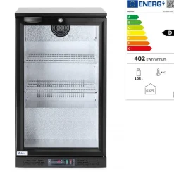 Discount Hendi Arktic Backbar koelkast met enkele deur 500x530x(h)865mm