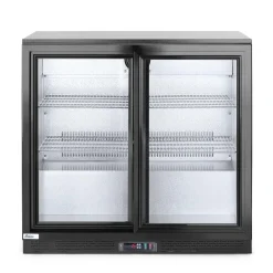 Outlet Hendi Arktic Backbar koelkast met schuifdeuren 900x520x(h)865mm