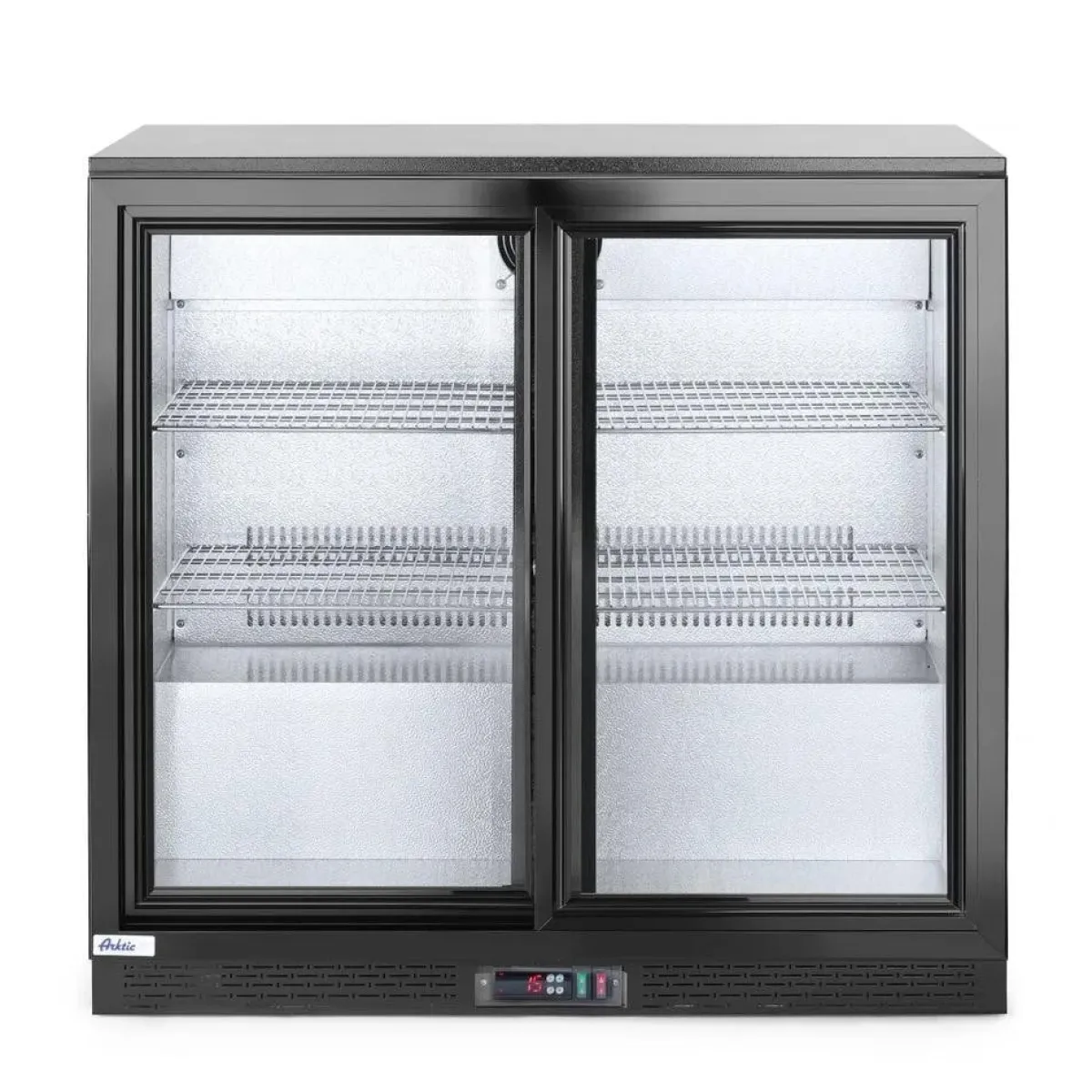 Outlet Hendi Arktic Backbar koelkast met schuifdeuren 900x520x(h)865mm