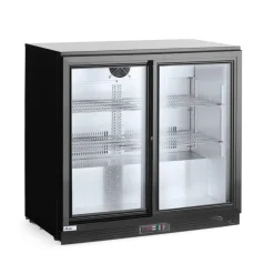 Outlet Hendi Arktic Backbar koelkast met schuifdeuren 900x520x(h)865mm