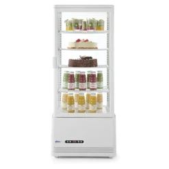 Online Hendi Arktic Koelvitrinekast Wit 98 Liter