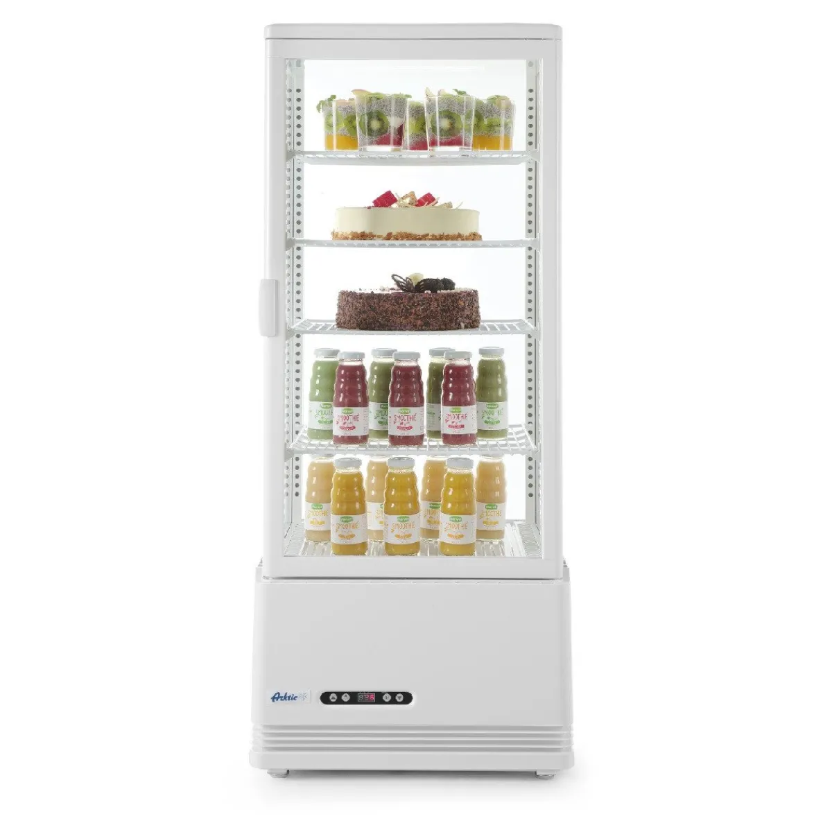 Online Hendi Arktic Koelvitrinekast Wit 98 Liter