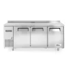 Discount Hendi Arktic Koelwerkbank met 3 deuren Kitchen Line 390L