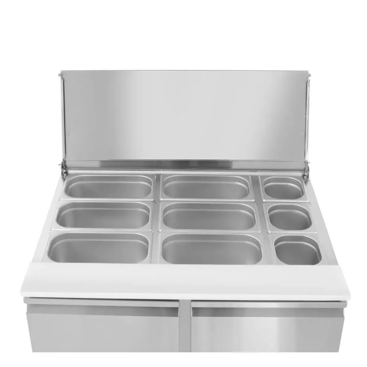 New Hendi Arktic Saladette met 2 deuren 300L