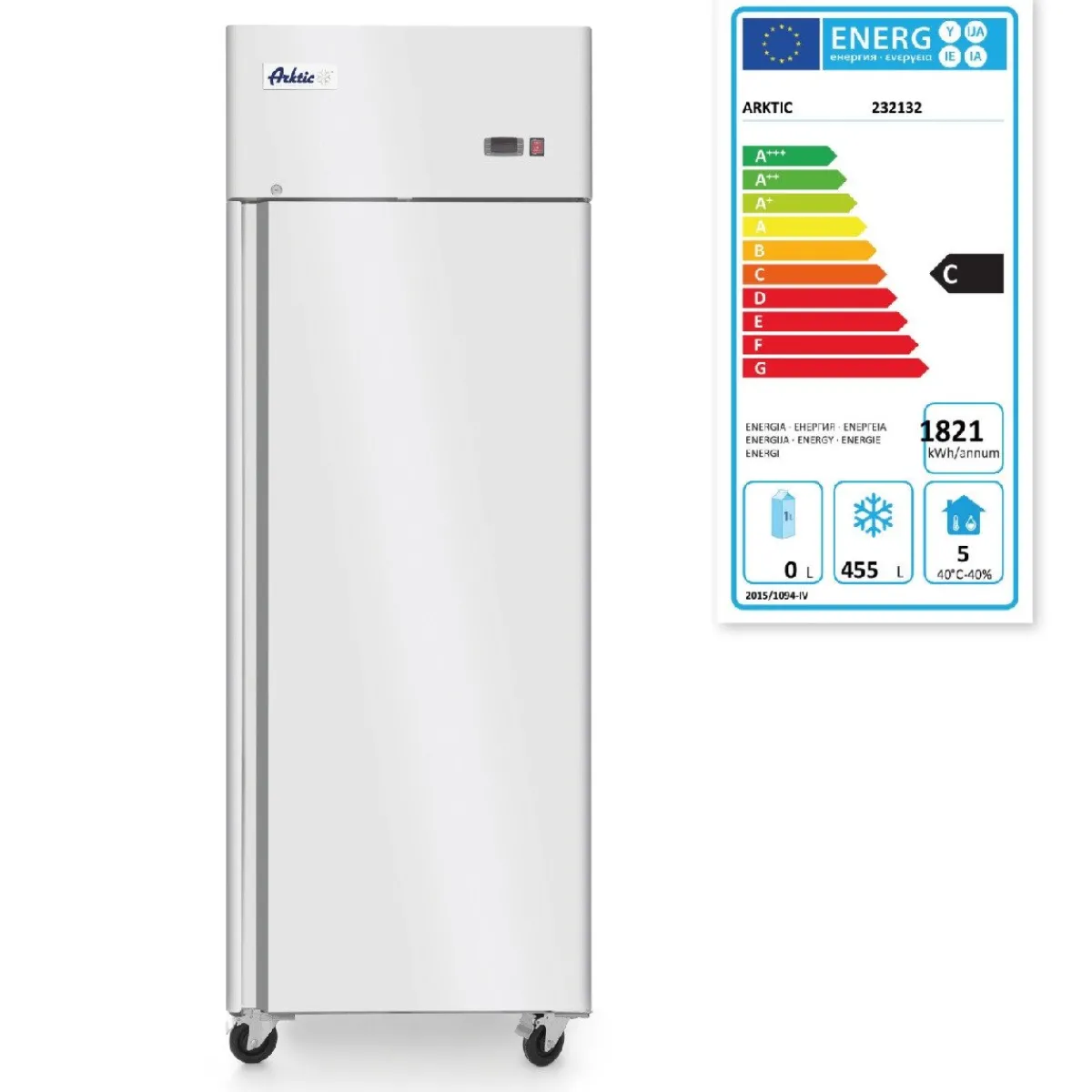 Online Hendi Arktic Vriezer enkele deur Profi Line 670L