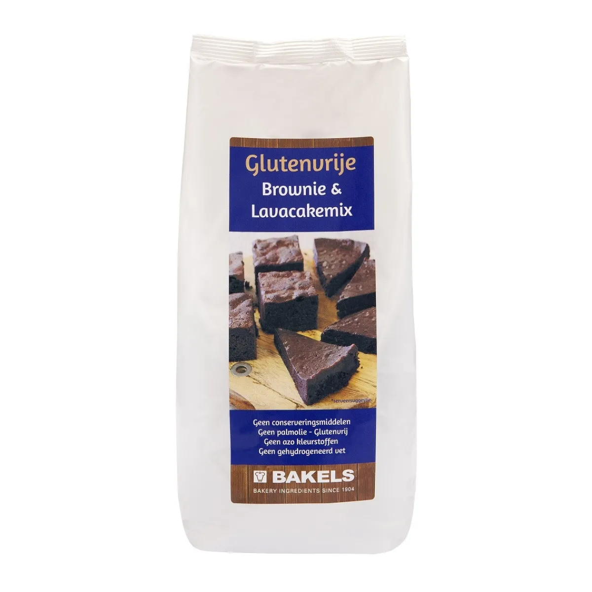 Hot Bakels Brownie & Lavacakemix Glutenvrij 1kg