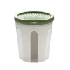 Best Biesse Bewaardoos Rond Luchtdicht Groen/Transparant 0,5L
