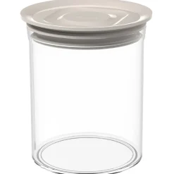 Best Biesse Voorraadpot Rond Luchtdicht Grijs 1L