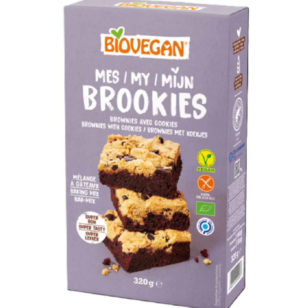 Sale BioVegan Brownie Cookie Mix Biologisch 320g**
