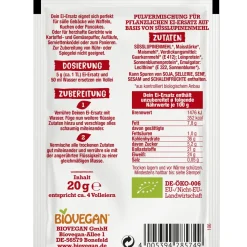 Discount BioVegan Ei-Vervanger Poeder Biologisch 20g