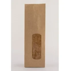 Clearance Overig Blokbodemzak Papier Kraft 70 + 40 x 200mm 50st.