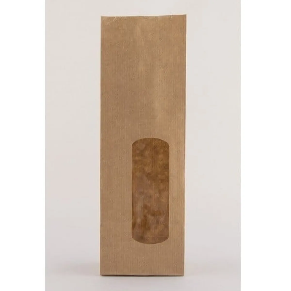 Clearance Overig Blokbodemzak Papier Kraft 70 + 40 x 200mm 50st.