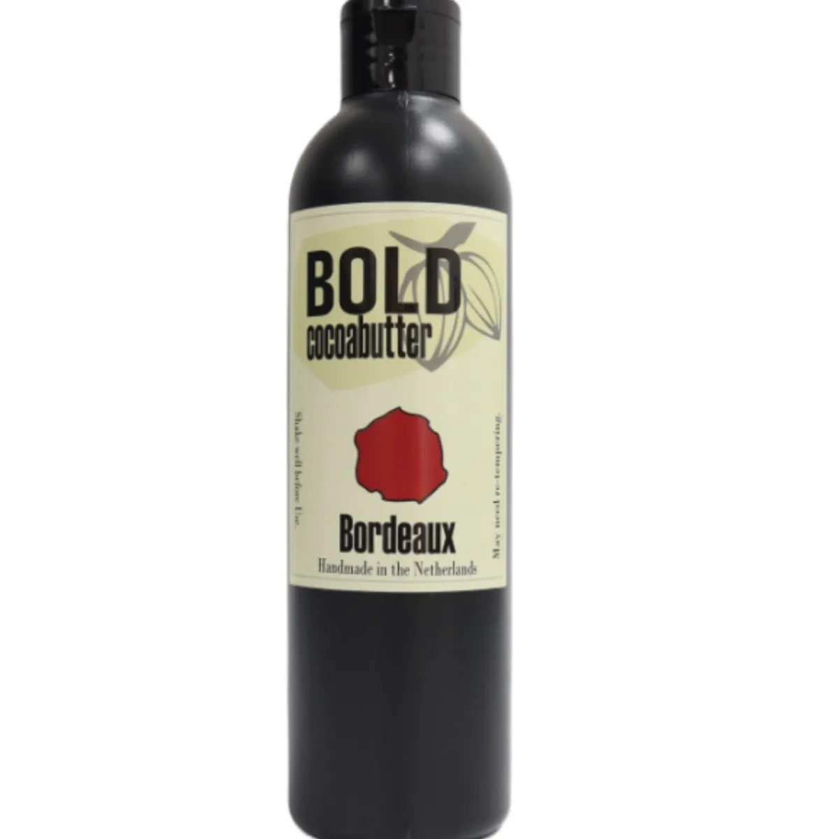 Hot Bold Cacaoboter Gekleurd Bordeaux 230g
