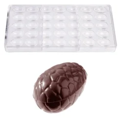 Clearance Chocolate World Bonbonvorm Ei Kroko (35x) 29x21x10mm