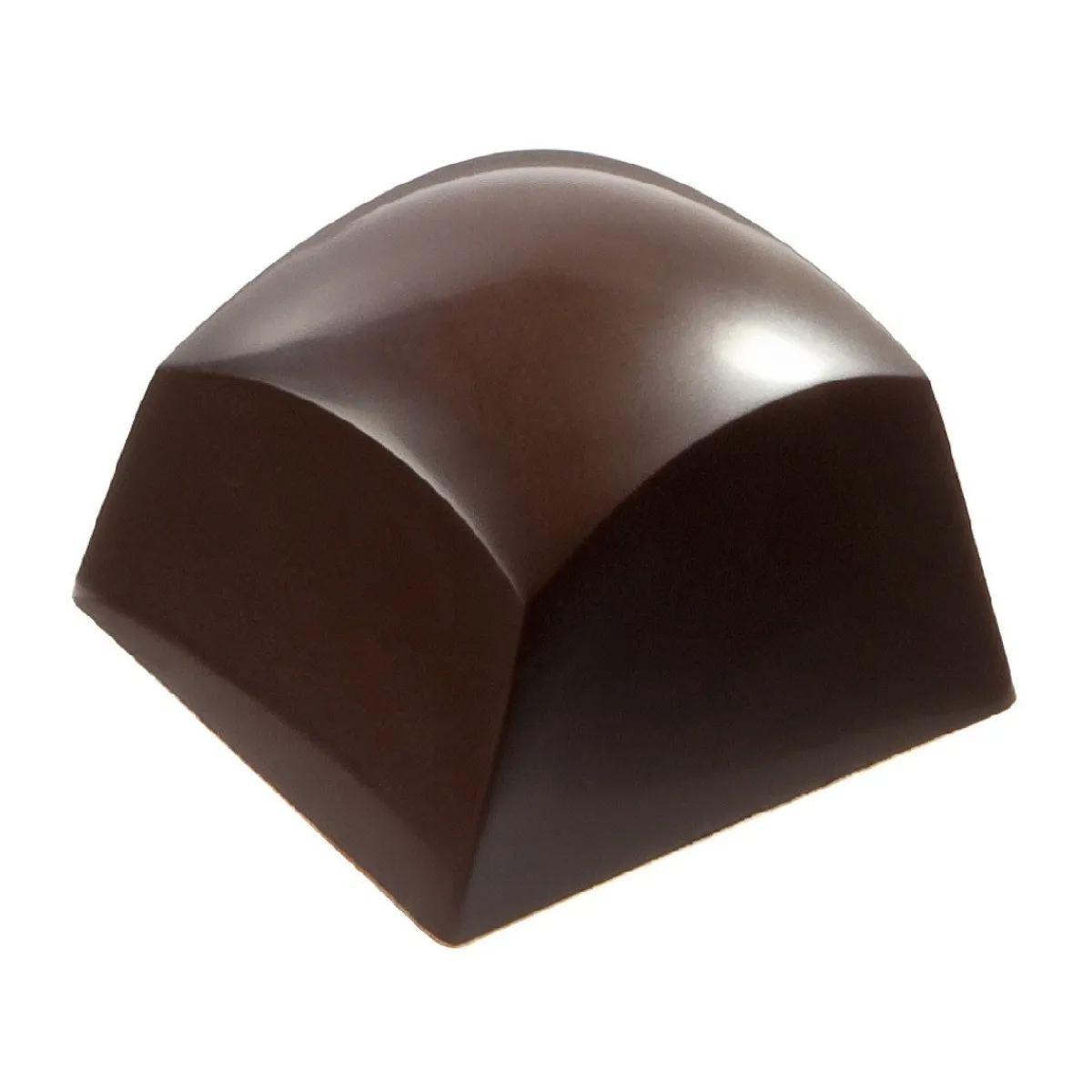 Best Chocolate World Bonbonvorm Ronde Kubus (21x) 27x19mm**