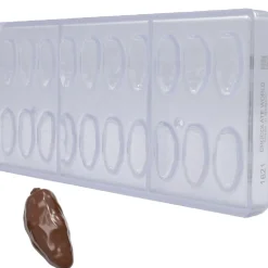 Best Chocolate World Bonbonvorm Dadel (20x) 39x19x10mm**