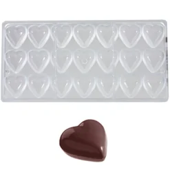 Sale Chocolate World Bonbonvorm Hart (21x) 33x33x11 mm