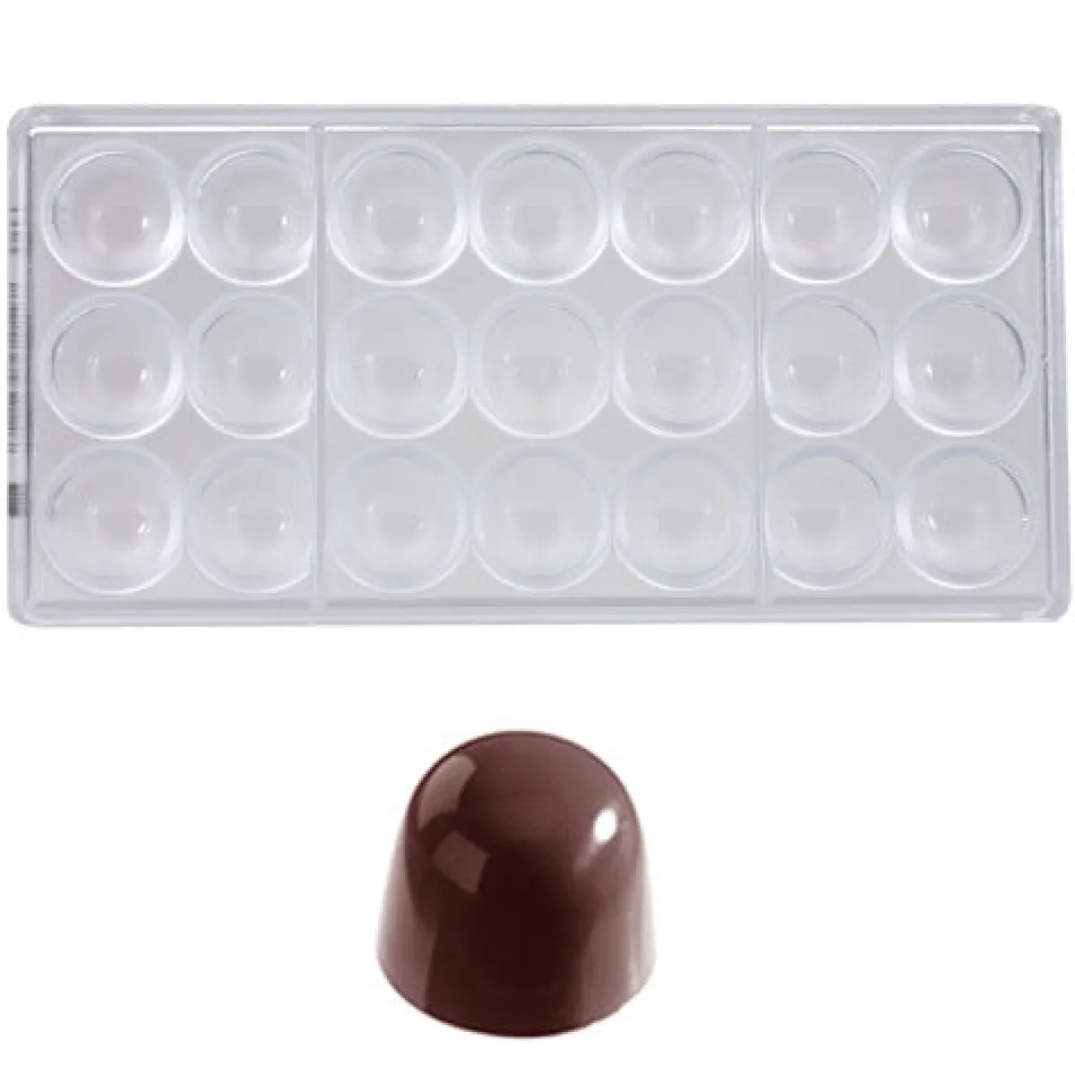 Best Chocolate World Bonbonvorm Kegel (21x) Ø30x25 mm
