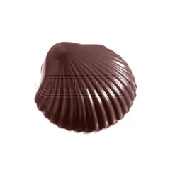 Sale Chocolate World Bonbonvorm Sint Jacobsschelp (32x)28x30x9mm