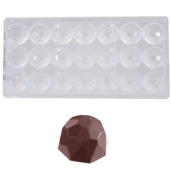 Hot Chocolate World Bonbonvorm Diamant (21x) 31x31x20 mm