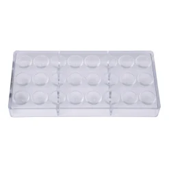 Best Chocolate World Bonbonvorm Kogel Facet (24x) 26x22mm