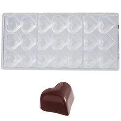 Clearance Chocolate World Bonbonvorm Hartje Bol (21x) 30x36x19 mm