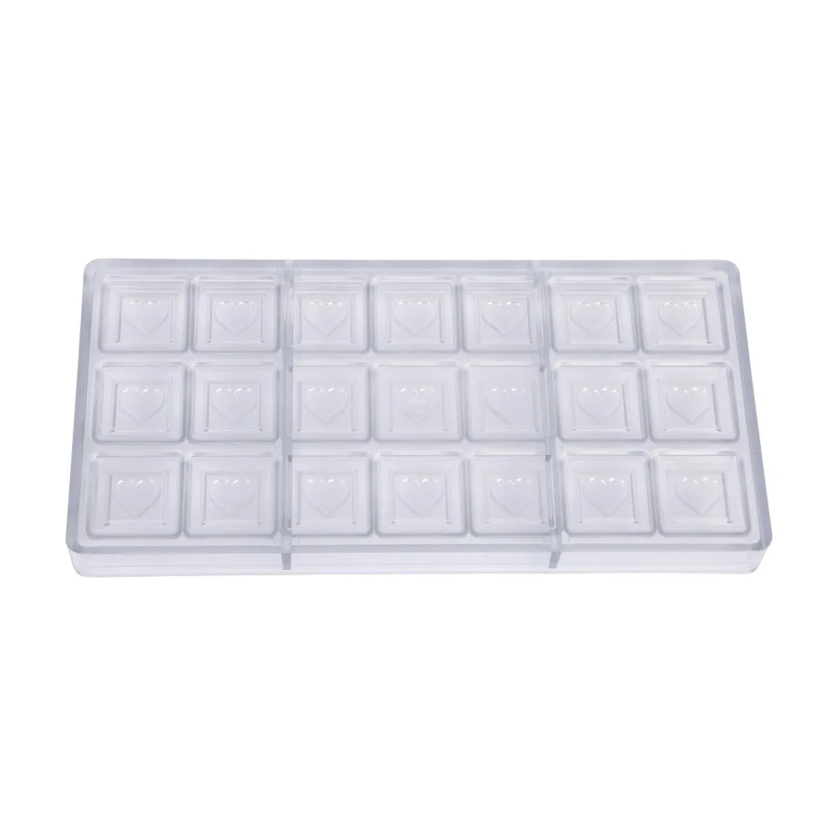 Best Chocolate World Bonbonvorm Hart Caraque (21x) 32x5mm