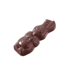 Sale Chocolate World Bonbonvorm GL Haas Caraque (16) 67x25x10mm**