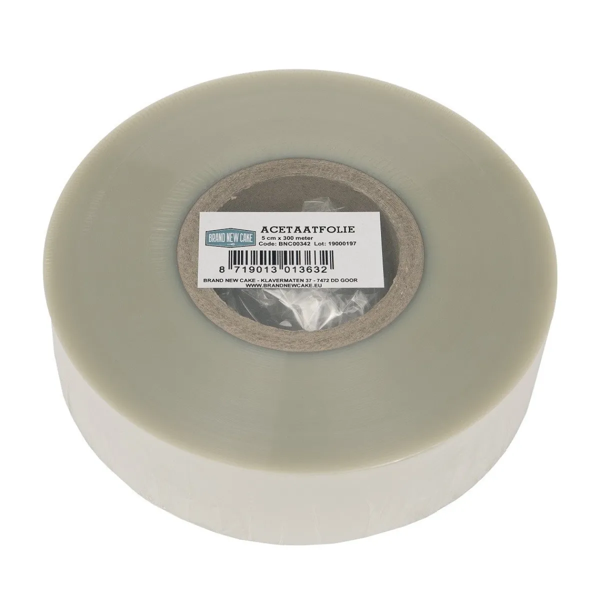 Clearance BrandNewCake Acetaatfolie rol 5 cm x 300 m**