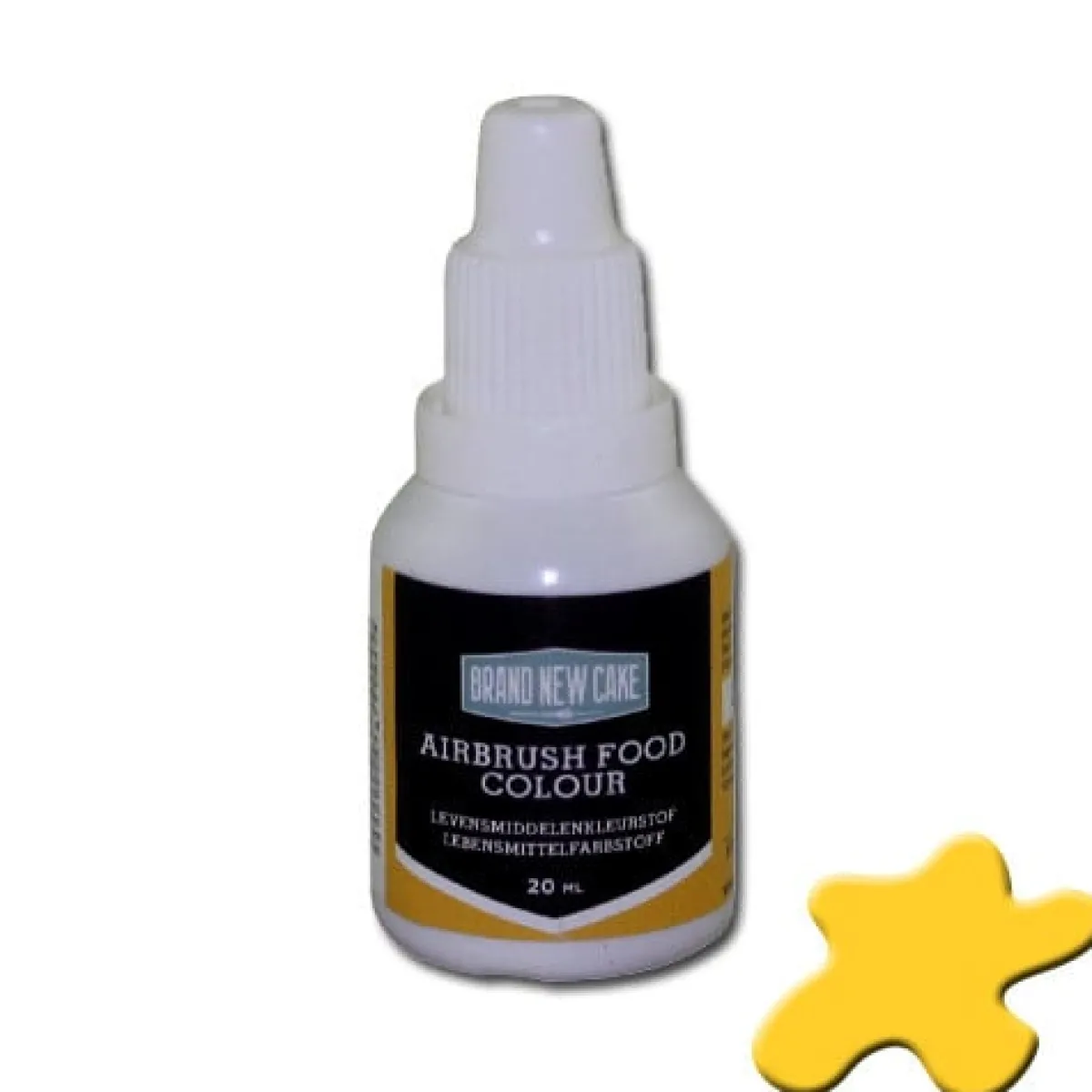 Clearance BrandNewCake Airbrush Kleurstof Geel 20ml