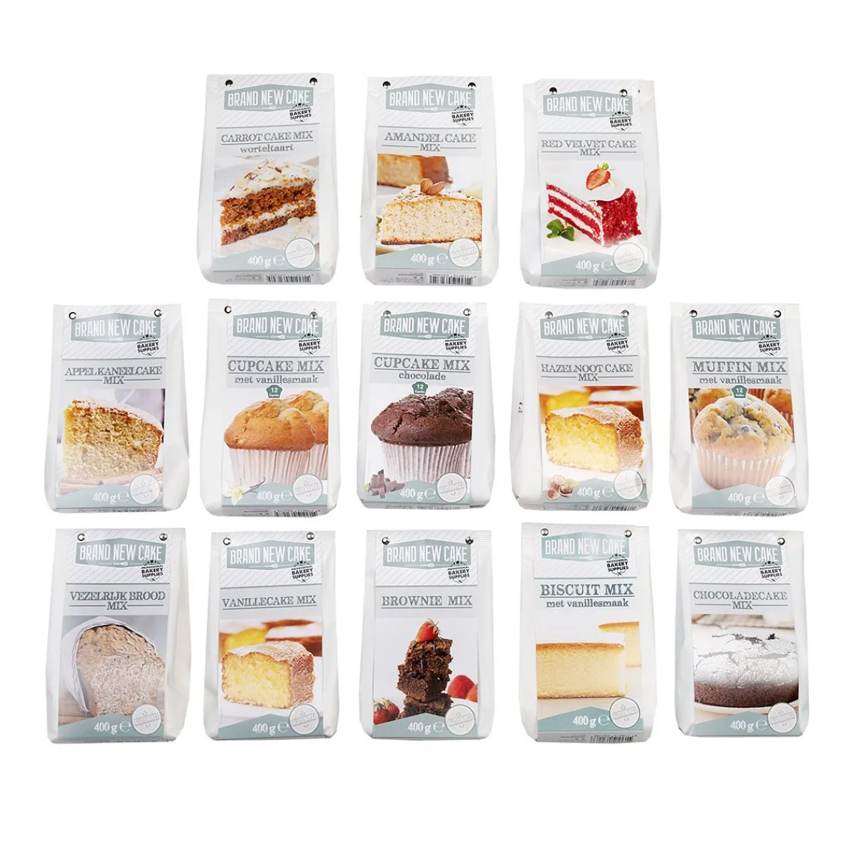 Sale BrandNewCake Biscuit-mix 400g. Glutenvrij