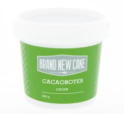 Hot BrandNewCake Cacaoboter gekleurd Groen 200g