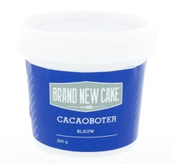 Sale BrandNewCake Cacaoboter gekleurd Blauw 200g