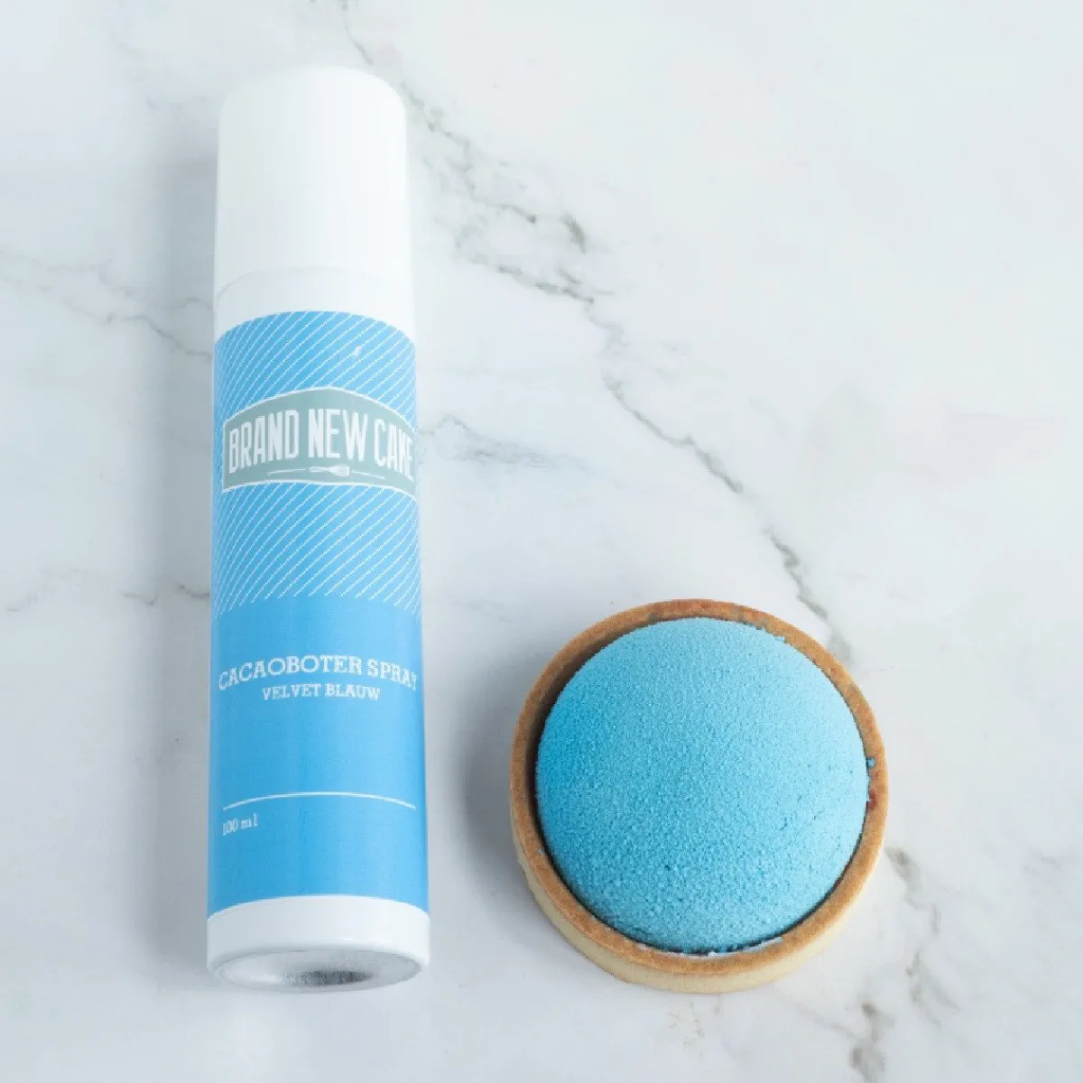 Best BrandNewCake Cacaoboter spray Velvet Blauw 100ml