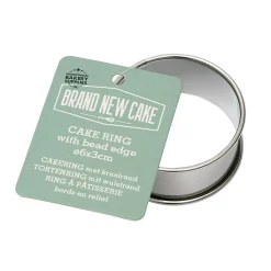 BrandNewCake Cakering met Kraalrand Ø6x3cm