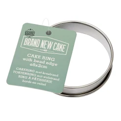 Discount BrandNewCake Cakering met Kraalrand Ø8x2cm