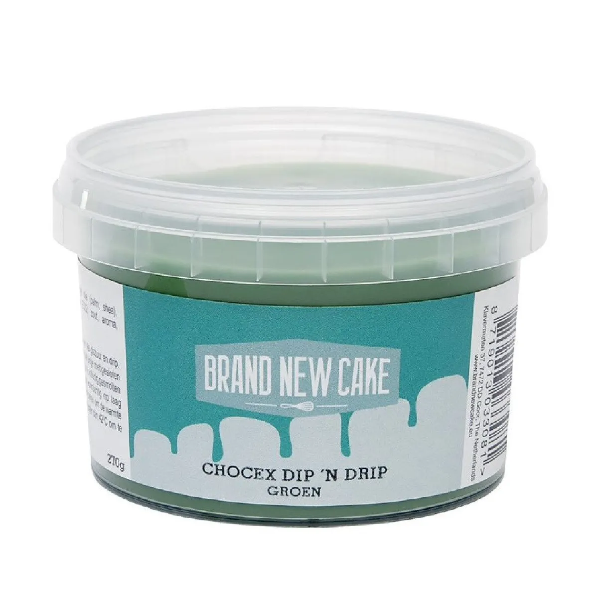 Sale BrandNewCake Chocex Dip 'n Drip Groen 270g