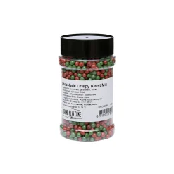 Sale BrandNewCake Chocolade Crispy Parels Kerst Mix 190g