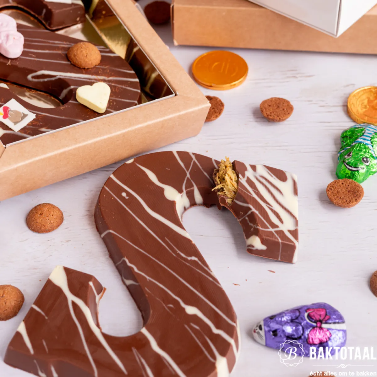 Clearance BrandNewCake Chocolade Druppels Wit (29%) 2,5kg