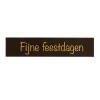 BrandNewCake Chocoladedecoratie Fijne Feestdagen Puur 120st
