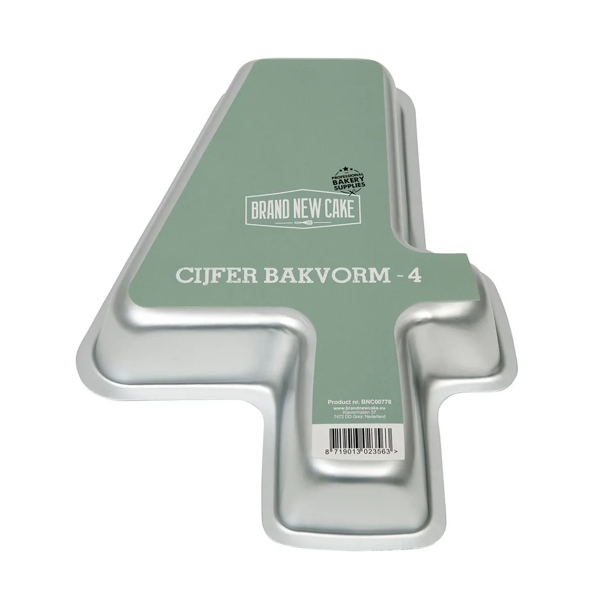Online BrandNewCake Cijfer Bakvorm #4