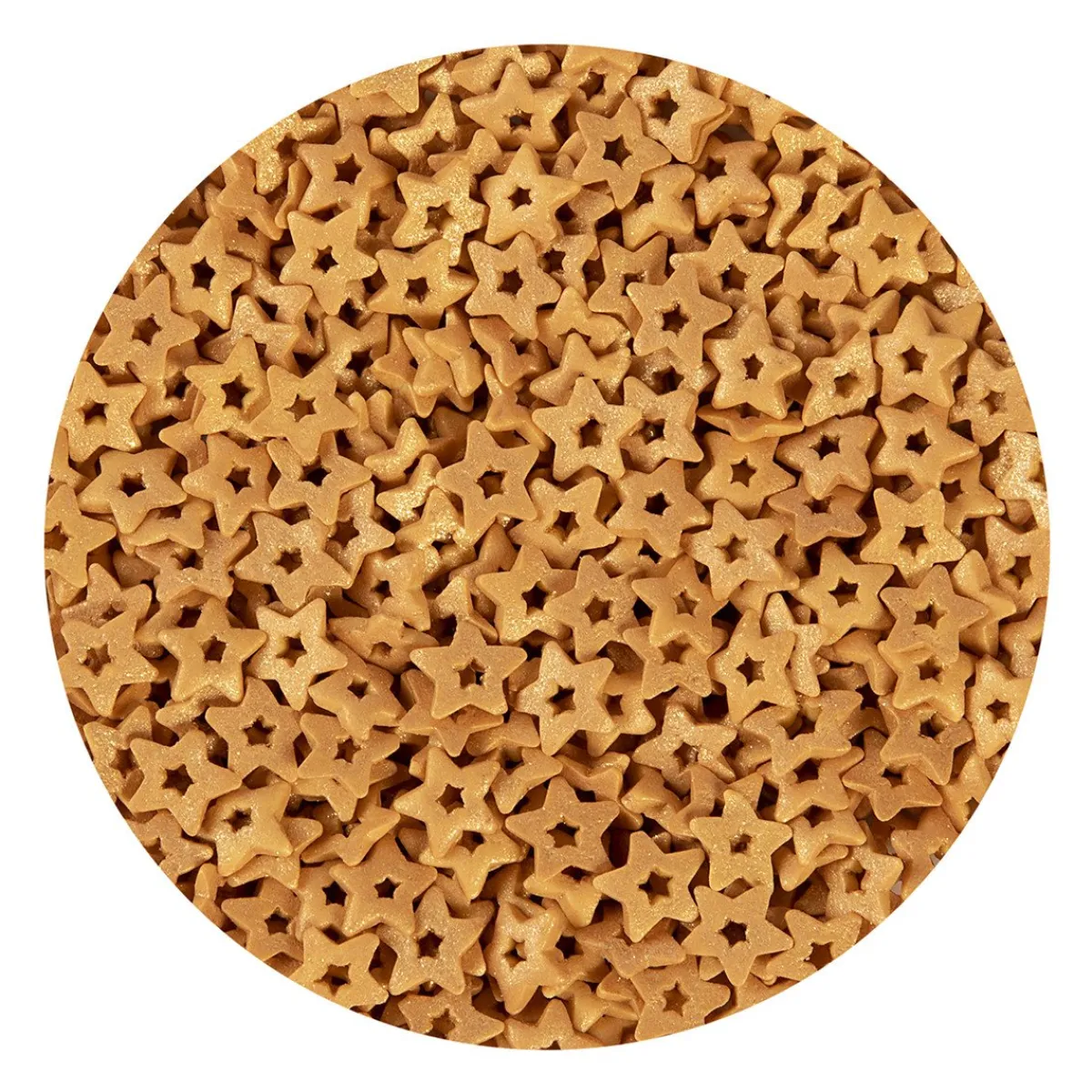 BrandNewCake Confetti Open Sterren Goud 500gr.
