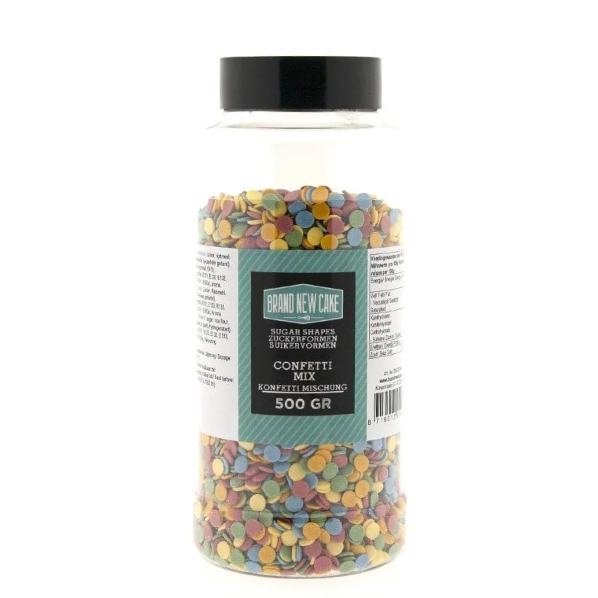 Sale BrandNewCake Confetti Rondjes 6mm 500gr.
