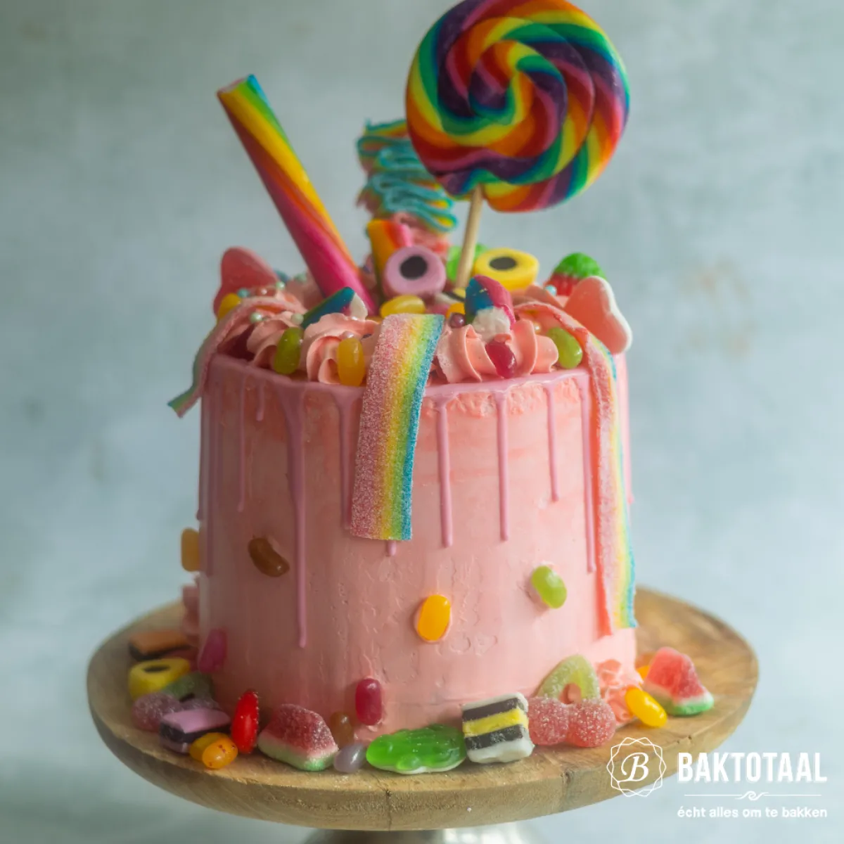 Discount BrandNewCake Drip Roze 180g