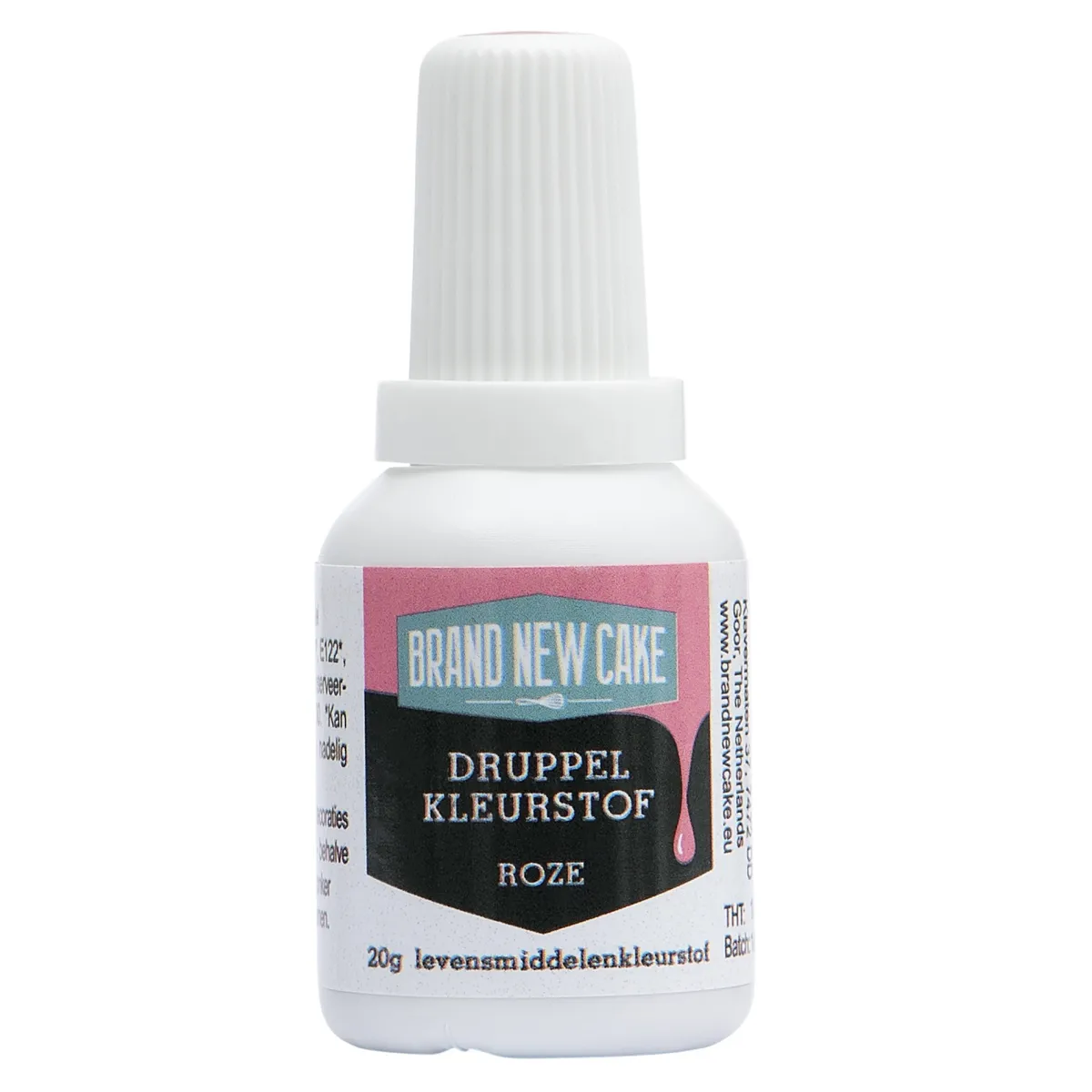 Hot BrandNewCake Druppel Kleurstof Roze 20gr