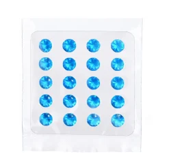 Best BrandNewCake Eetbare Jelly Diamanten Blauw 20st