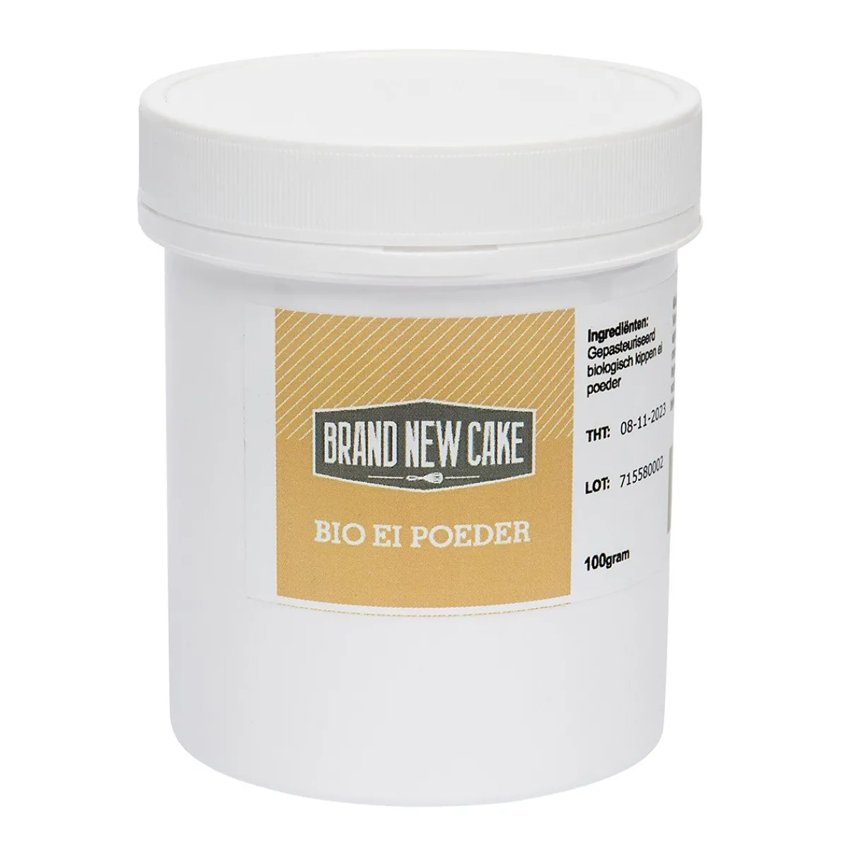 New BrandNewCake Ei poeder Biologisch 100g